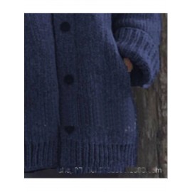 New Long Sweater Cardigan with a Hood for Women'S Autumn And Winter Fashion