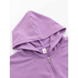 Women'S Light Pink Celestial Night Sky Hooded Jacket - Stretch All-Season Coat with Moon & Stars Back Print, Bohemian-Inspired Design, Machine Washable Casual Outerwear, Drawstring Hood & Long Sleeves for Everyday to Special Occasions (No Belt Requi