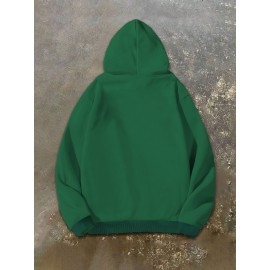 Women's Plus Size Loose Unicorn Hoodie- 