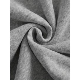 Women's Plus Size Loose Unicorn Hoodie- 