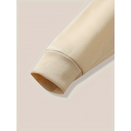 Women'S Cute Green Dinosaur & Heart Print Hoodie - Soft Long Sleeve Sweatshirt with Drawstring Hood, Cozy Casual Pullover for Autumn Winter, Cute Dinosaur Pocket Design, Regular Fit Casual Attire (Pastel Colors Available)