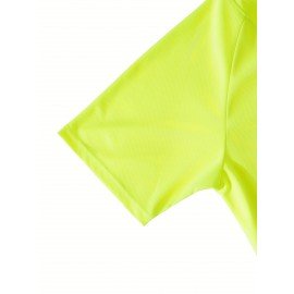 10-Pack Men'S Storm-Ready Hooded Tees | PolyMicro Mesh Tech, Crew Neck, Breathable Performance Shirts for Gym, Running, Hiking - Moisture-Wicking