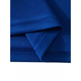 10-Pack Men'S Storm-Ready Hooded Tees | PolyMicro Mesh Tech, Crew Neck, Breathable Performance Shirts for Gym, Running, Hiking - Moisture-Wicking