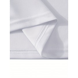 10-Pack Men'S Storm-Ready Hooded Tees | PolyMicro Mesh Tech, Crew Neck, Breathable Performance Shirts for Gym, Running, Hiking - Moisture-Wicking