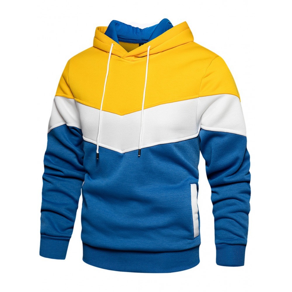 HERTALK Men's Hooded Sweatshirt, a Casual Sporty Top for Men