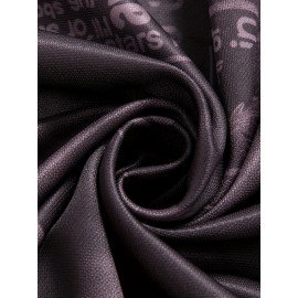 Men's Spring/Summer Baseball Collar Jacket, Lock Edge Lightweight Jacket, Knitted Polyester Braid Micro Elastic Feather Printed Jacket, Lightweight Fashion Casual Jacket, College Style Jacket