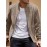 Lightweight Retro-Inspired Men's Casual Jacket - Solid Color, Baseball Collar, Machine Washable Zip-Up