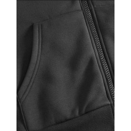 Popular Original Skull Zip-Up Hoodie, a stylish streetwear choice for casual occasions, perfect to pair with trendy outfits