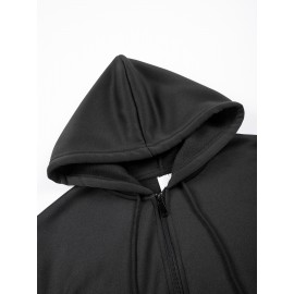 Men'S Fleece Hooded Jacket for Autumn And Winter, Featuring a Print Design of Wings And a Crown, Warm And Comfortable with Skin-Friendly Front Pockets And a Full Zipper. This Stylish And Versatile Hoodie Is Machine Washable And Available in Various