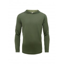 12pcs: Men's Active Casual Hoodie Hiking Fishing Long Sleeve