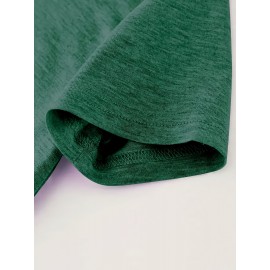 5pcs Plus Size Women's Short Sleeve T-Shirts - Funny & Cute Heart & Joyful Face Print Blouses, Casual Crew Neck Breathable Tops for Spring Summer Casual Attire, Office & Vacation Outfits - 1XL-5XL (5-Shirt) Year-Round Casual