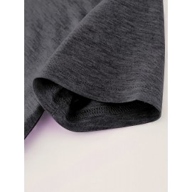 5pcs Plus Size Women's Short Sleeve T-Shirts - Funny & Cute Heart & Joyful Face Print Blouses, Casual Crew Neck Breathable Tops for Spring Summer Casual Attire, Office & Vacation Outfits - 1XL-5XL (5-Shirt) Year-Round Casual