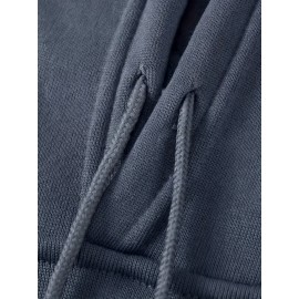 Set of 2 with a Custom Hoodie Featuring a Double-Sided Design - Personalized Style: -Blend Pullover, Long Sleeves, Machine Washable - Ideal for Fall And Winter, Appropriate for Both Casual And Formal Events, Comfortable Slim Fit