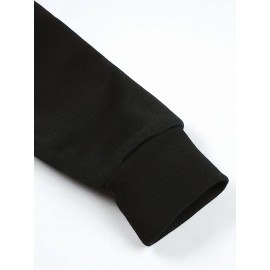 Personalized Custom Photo/Text Men's Sweatshirt - Custom Pictures, Family/Pet Photos, Add Your Own Text, Neutral Style Sweater for Christmas Gifts, Soft Comfortable Round Neck Pullover, Machine Washable (Upload Your Own Designs)