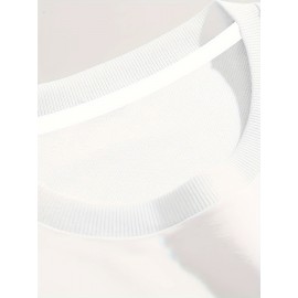 Personalized Custom Photo/Text Men's Sweatshirt - Custom Pictures, Family/Pet Photos, Add Your Own Text, Neutral Style Sweater for Christmas Gifts, Soft Comfortable Round Neck Pullover, Machine Washable (Upload Your Own Designs)