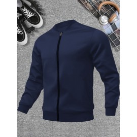 [Trendy Printed Jacket] Men's Printed Trendy Hot-Selling Autumn/Winter High-End Casual Youth Jacket Collar Stylish Versatile Top Jacket Coat