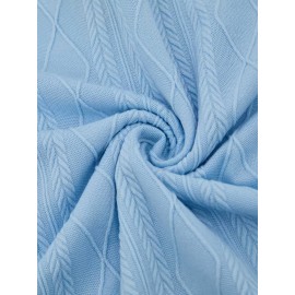 Men'S Jacquard Coat for Fall And Winter, Ideal for Relaxed Outdoor Use, Cardigan Style