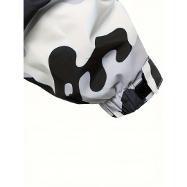 Men's Lightweight Camo Jacket - Casual Outdoor & Sports Hooded Coat, Durable Polyester, Machine Washable, Zip-Up with Pockets for Fishing, Hiking, Fishing Apparel|Casual Outdoor Wear|Half Zip Jacket